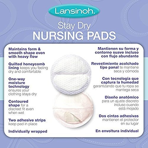 Salud y Equipamiento Médico - Almohadillas Desechables Para Lactancia - Lansinoh - 100 Und 3
