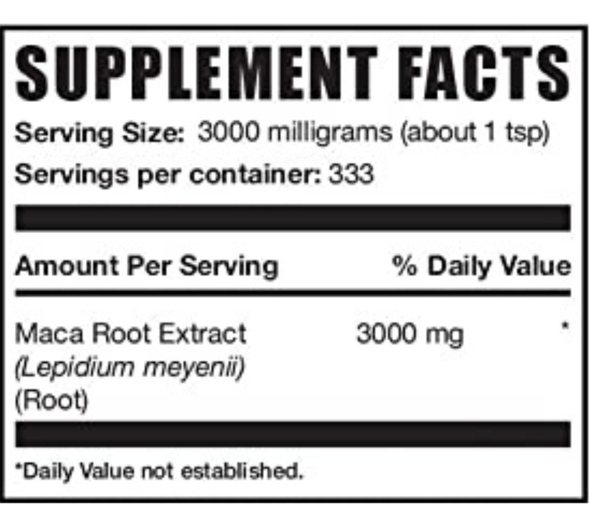Salud y Equipamiento Médico - Bulksupplements - Maca 1 Kg 1