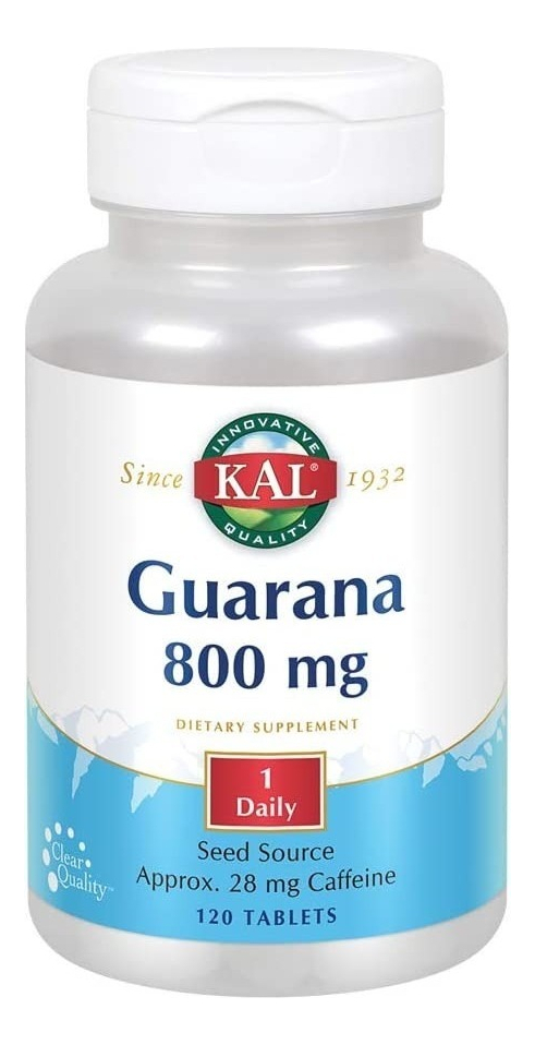 Salud y Equipamiento Médico - Guarana Kal 800 Mg  120 Tabletas 0