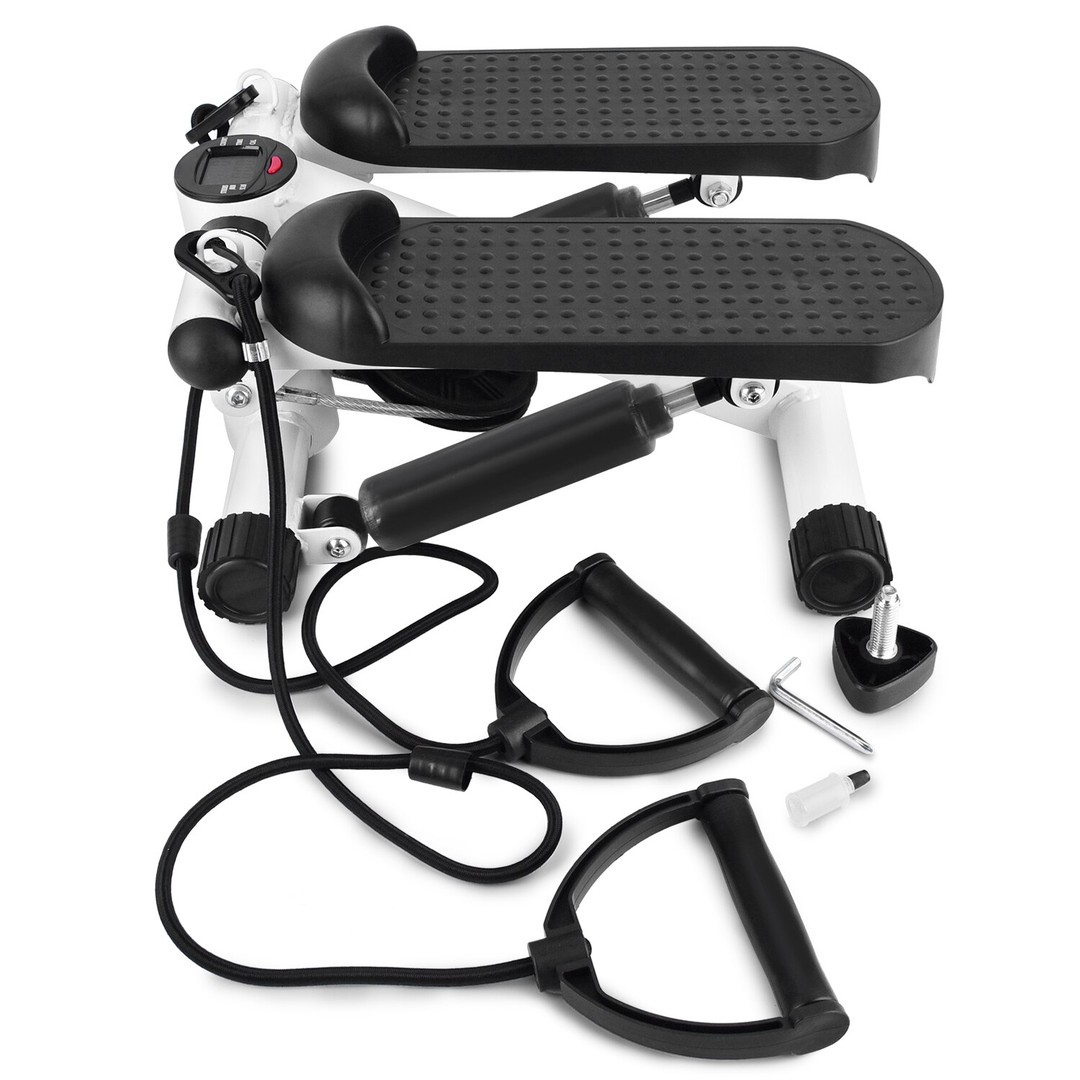 deportes - Equipo de ejercicio multifuncional  mini caminadora + bandas de resistencia  4
