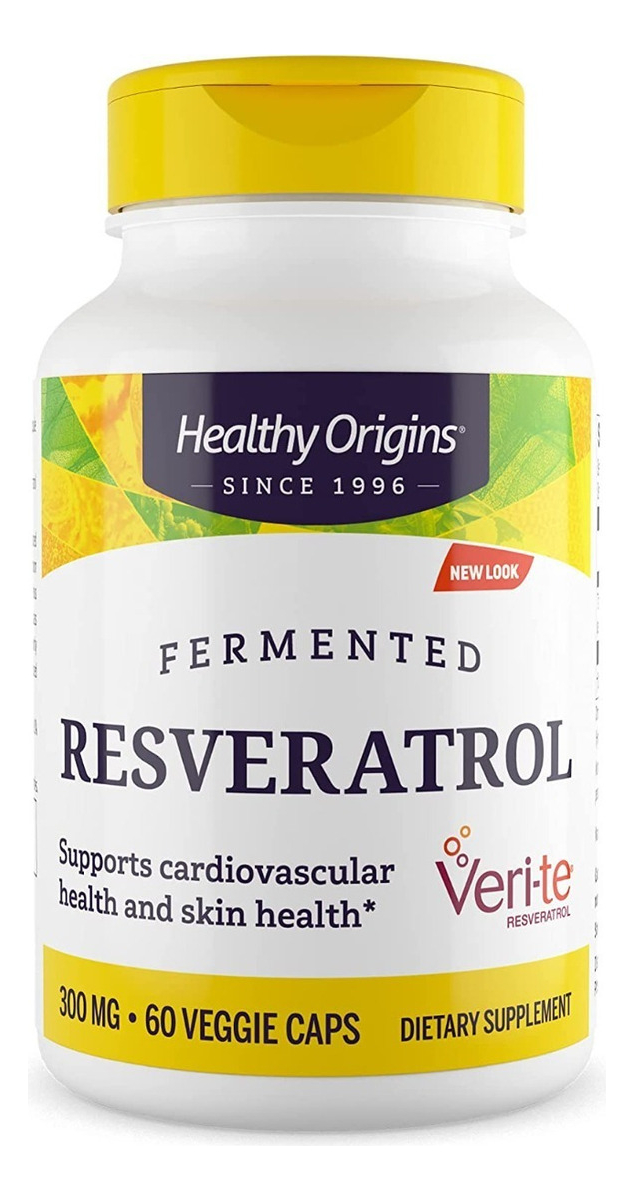 Salud y Equipamiento Médico - Resveratrol 60 Cap 300 Mg - Unidad - Unidad A $3315 0