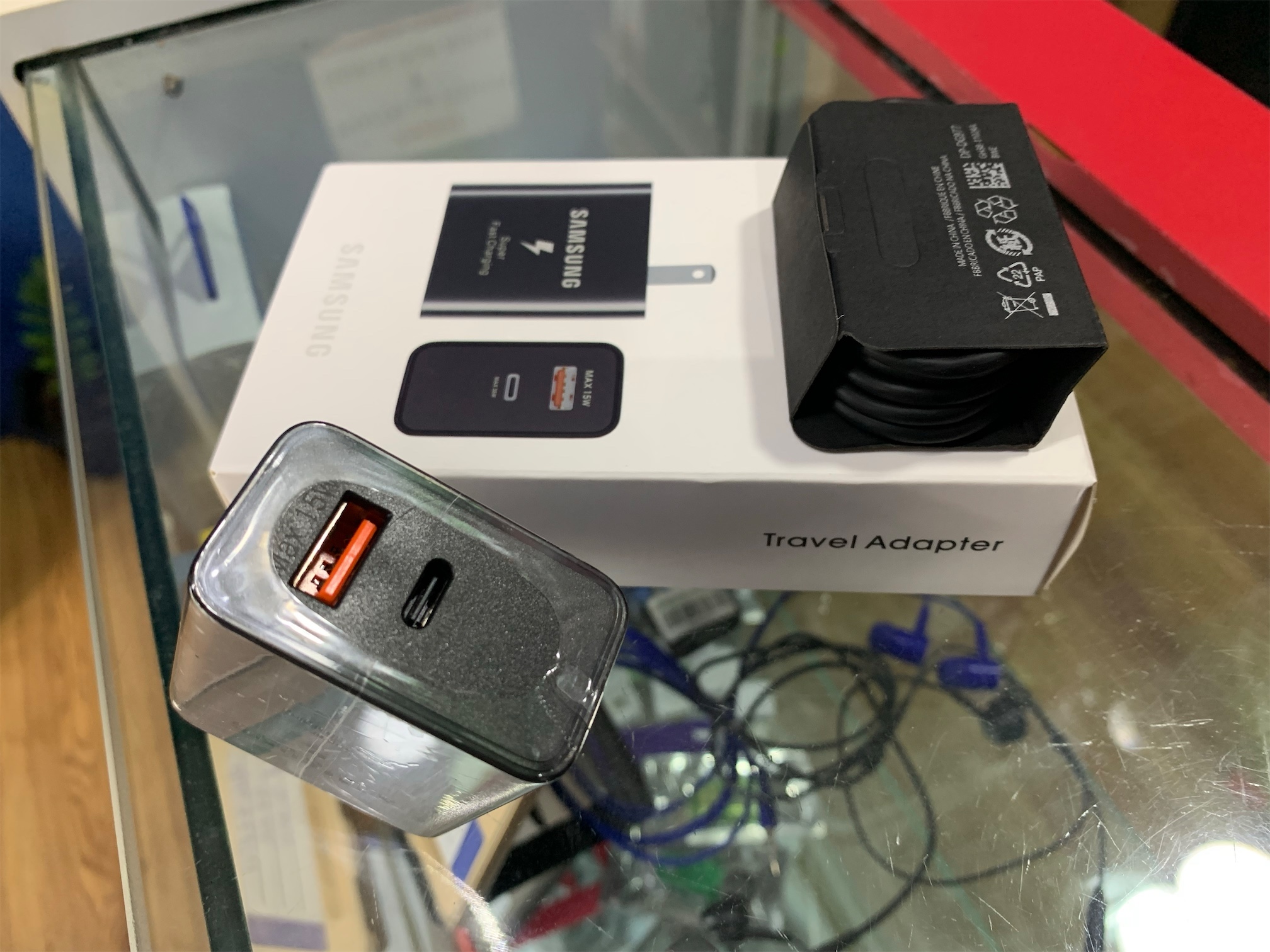 celulares y tabletas - cargador completo samsung 67W usb tipo c 2