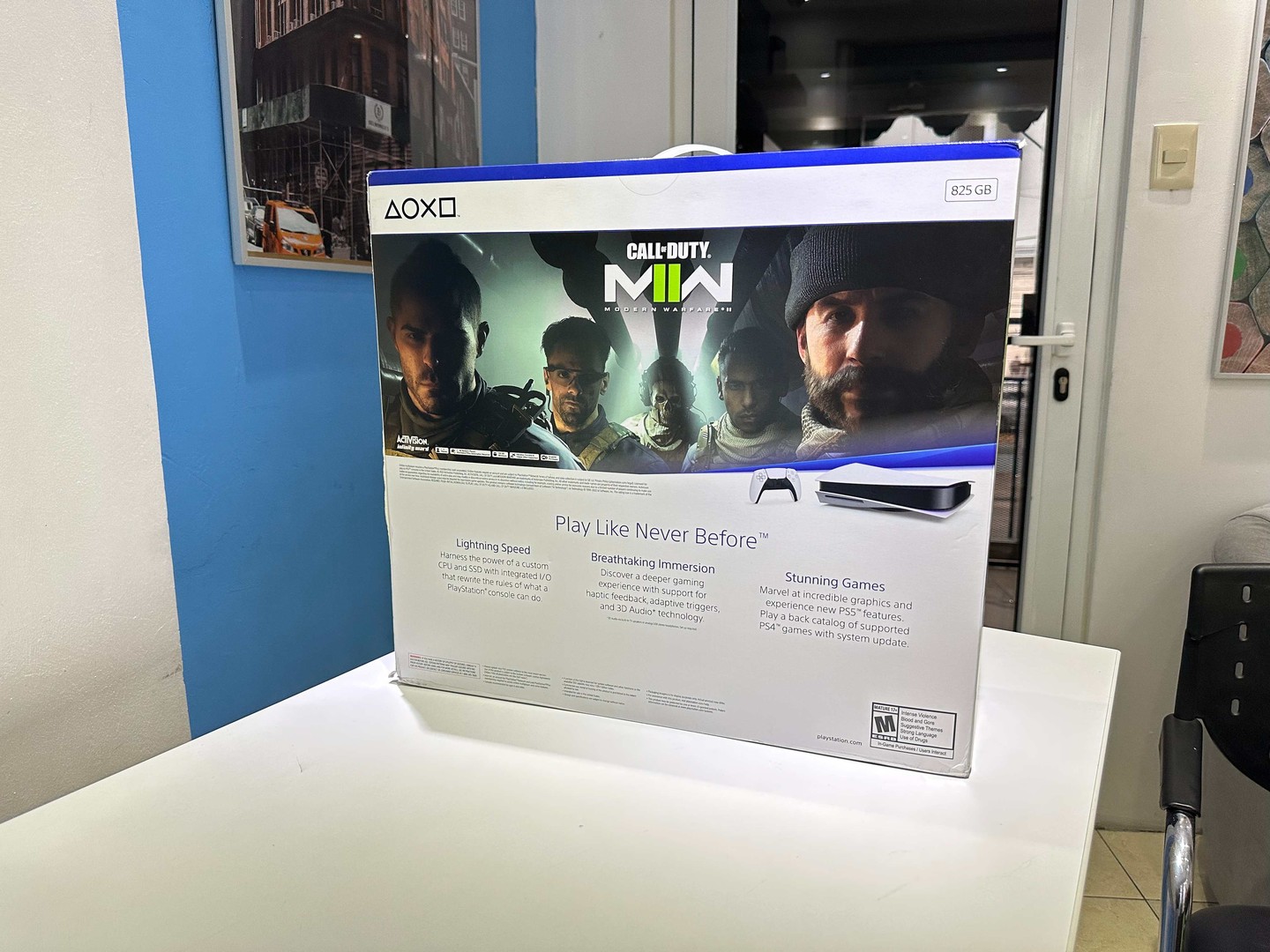 consolas y videojuegos - PlayStation 5 "Juego incluido Call of Duty ModerWare " Version CD, $ 35,500 NEG 2
