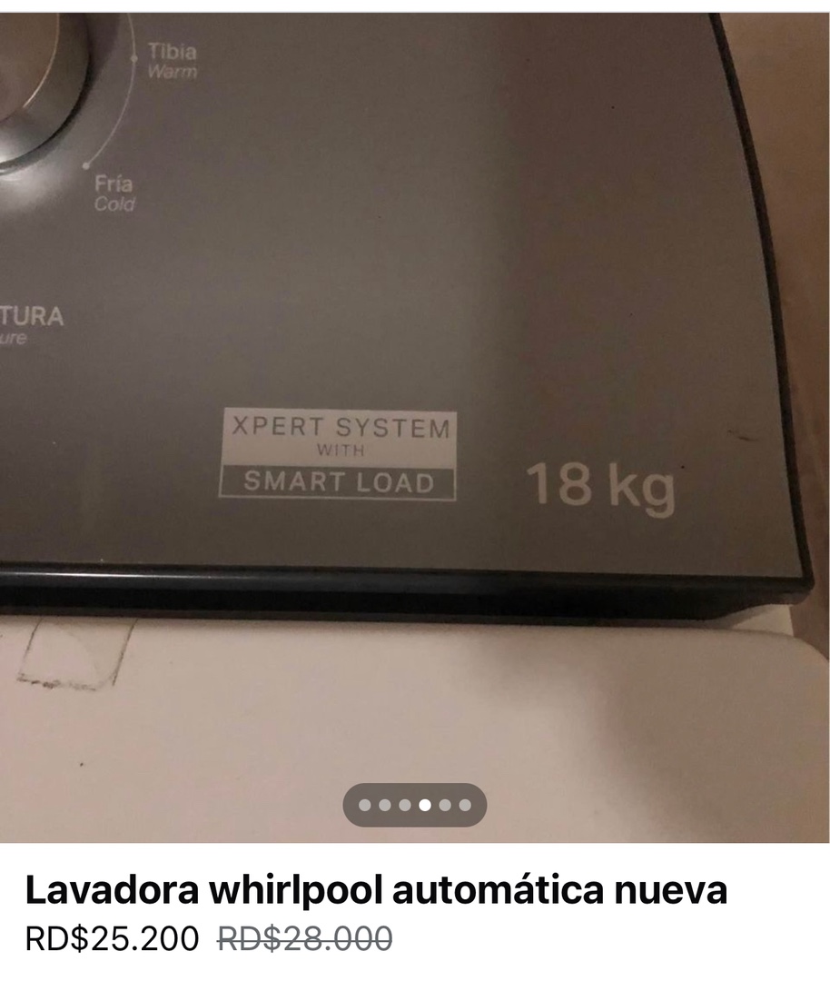 electrodomesticos - Venta de lavadora automática whirlpool nueva 
