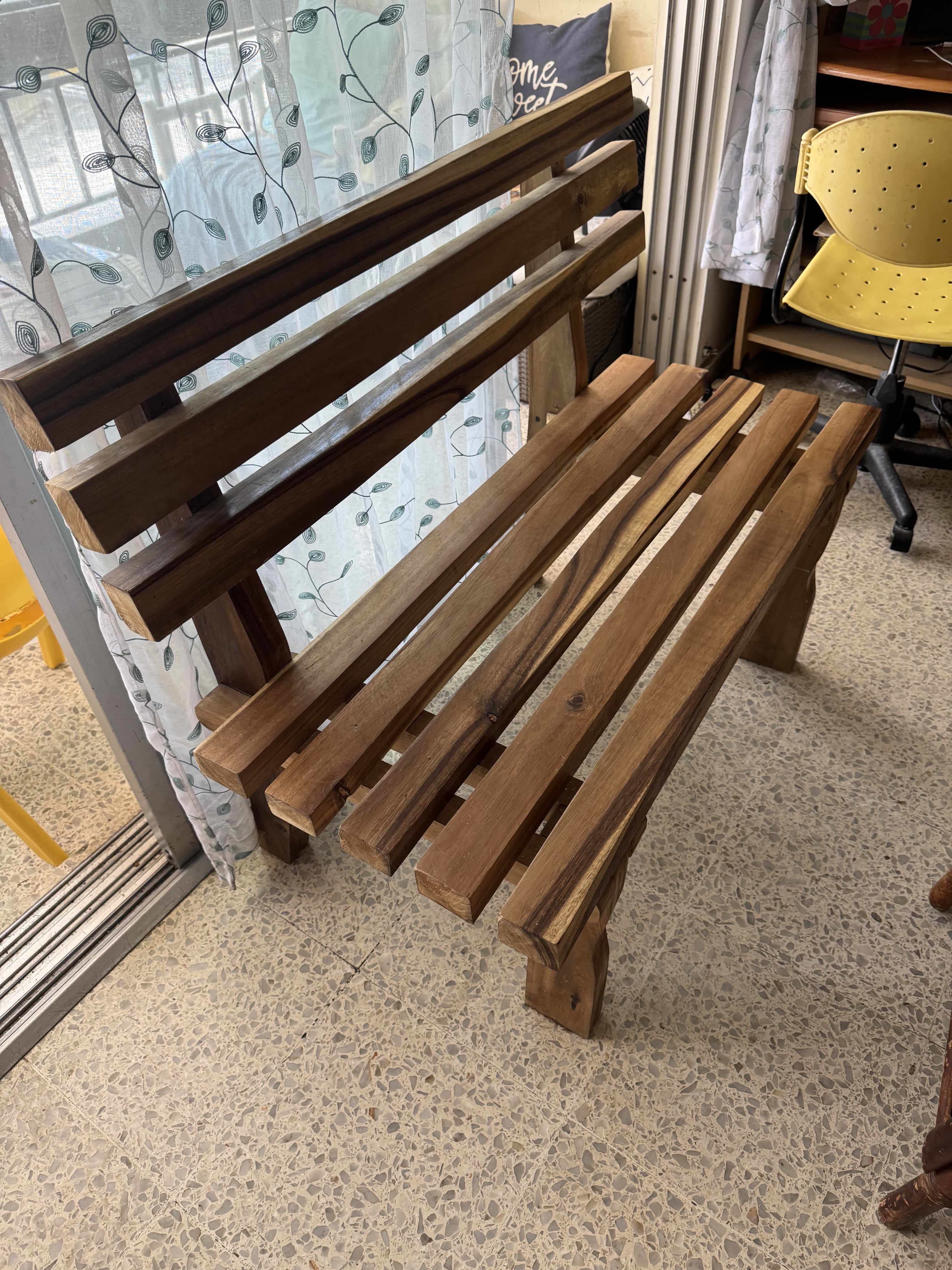 muebles y colchones - Banco de Madera 0