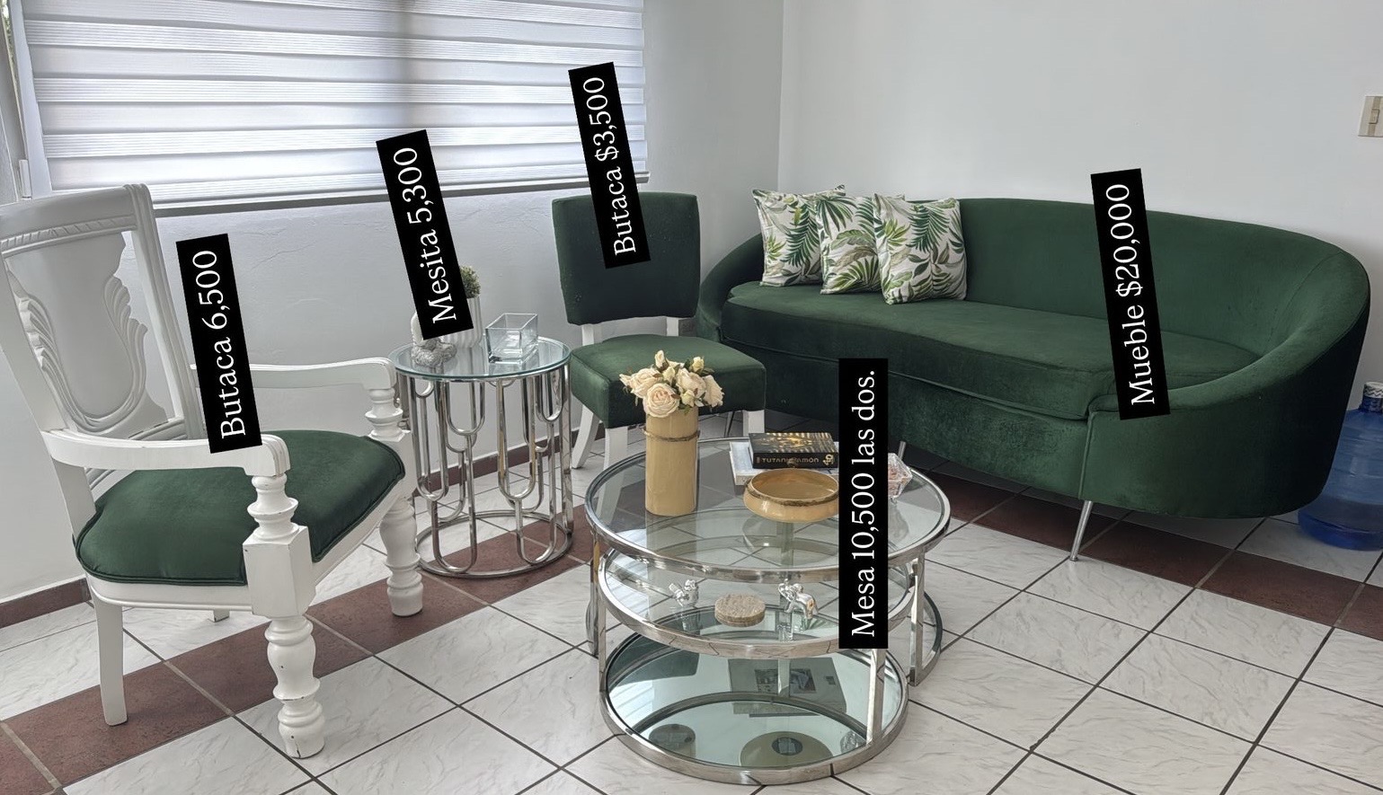 muebles y colchones - Juego de sala a buen precio  0