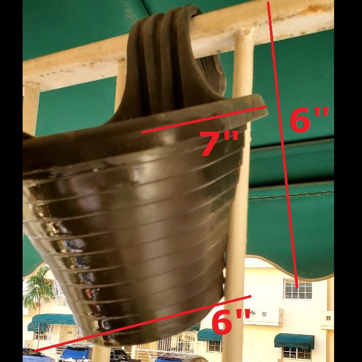 herramientas, jardines y exterior - Macetas para colgar / enganchar (Incluye plantas) 7