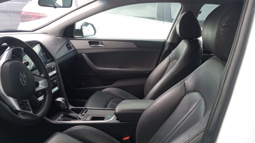 carros - HYUNDAI SONATA 2019 BLANCO 7