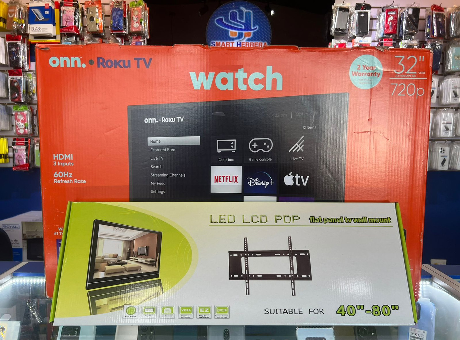 tv - SMART TV ONN DE 32 PULGADAS ROKU NUEVAS
