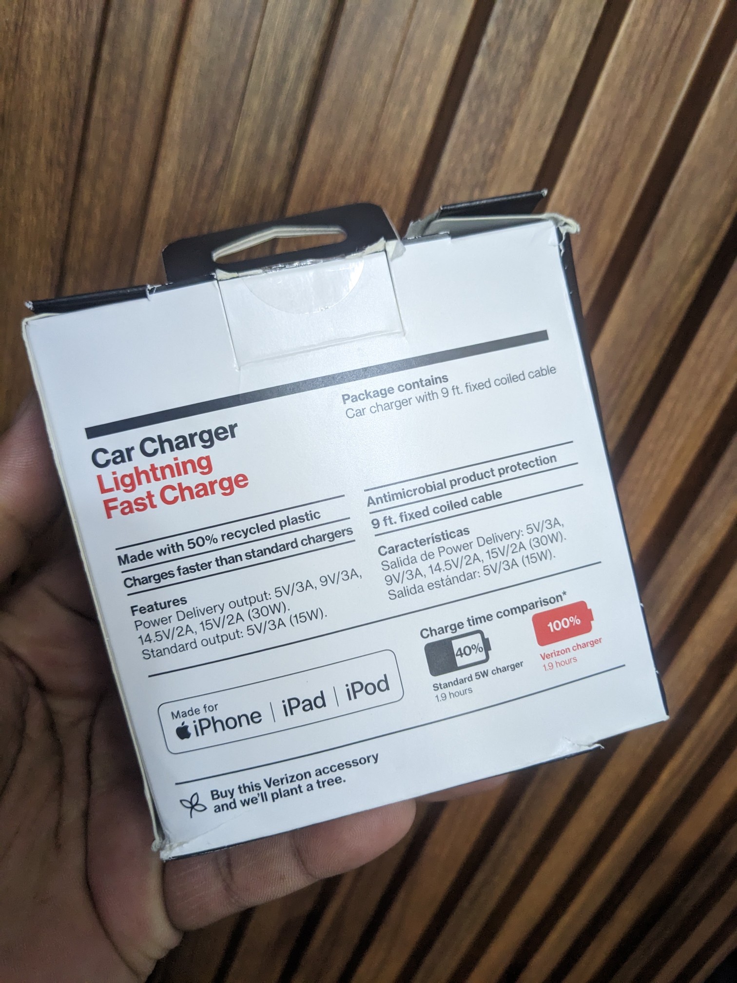 celulares y tabletas - Car Charger Lightning 2