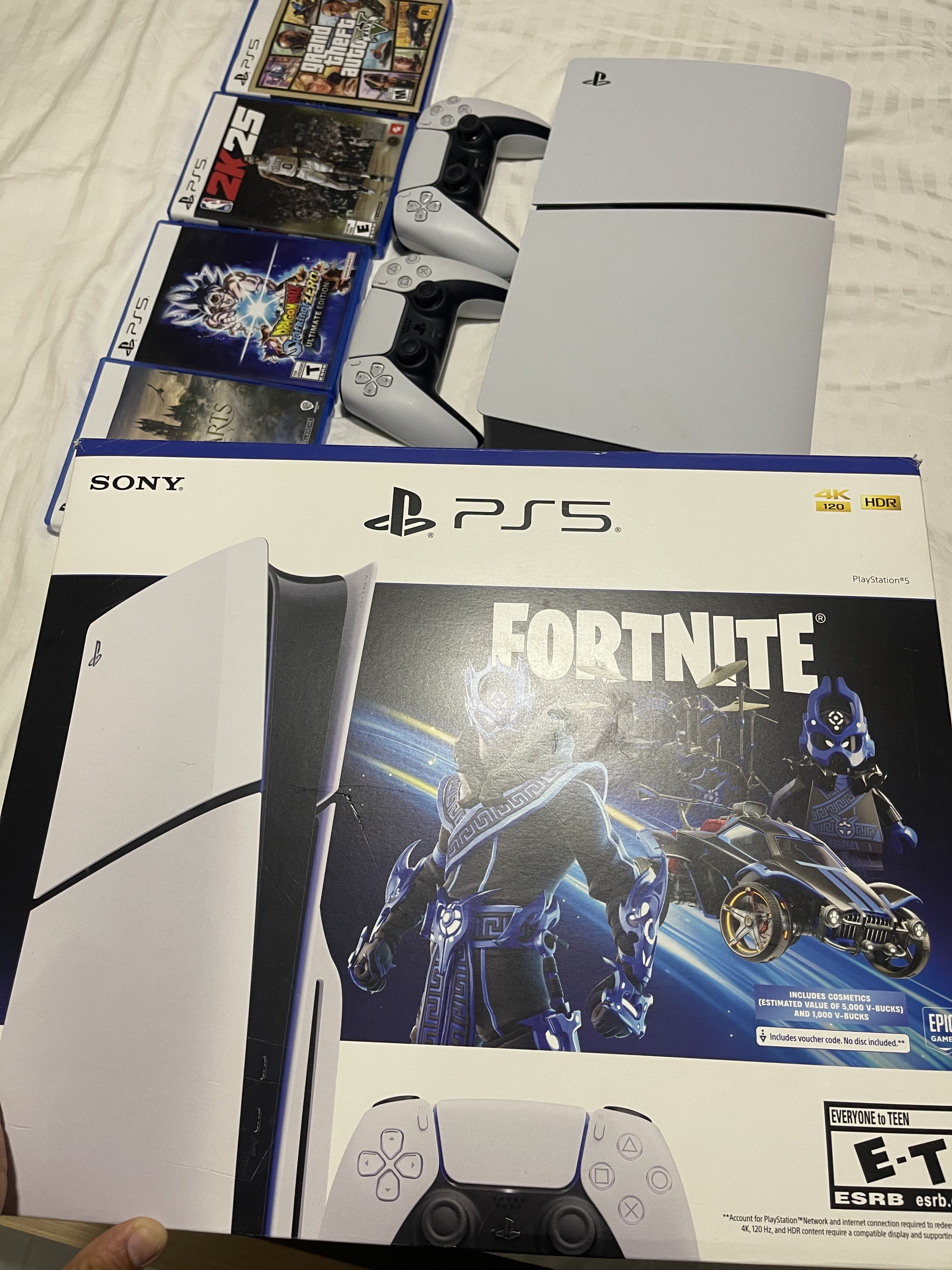 consolas y videojuegos - PlayStation 5 Slim 1TB + 2 Controles + 4 Juegos Físicos - Casi Nuevo 1