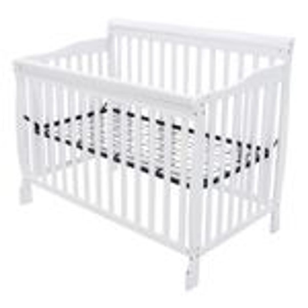 muebles - Cuna Blanca para bebe  0