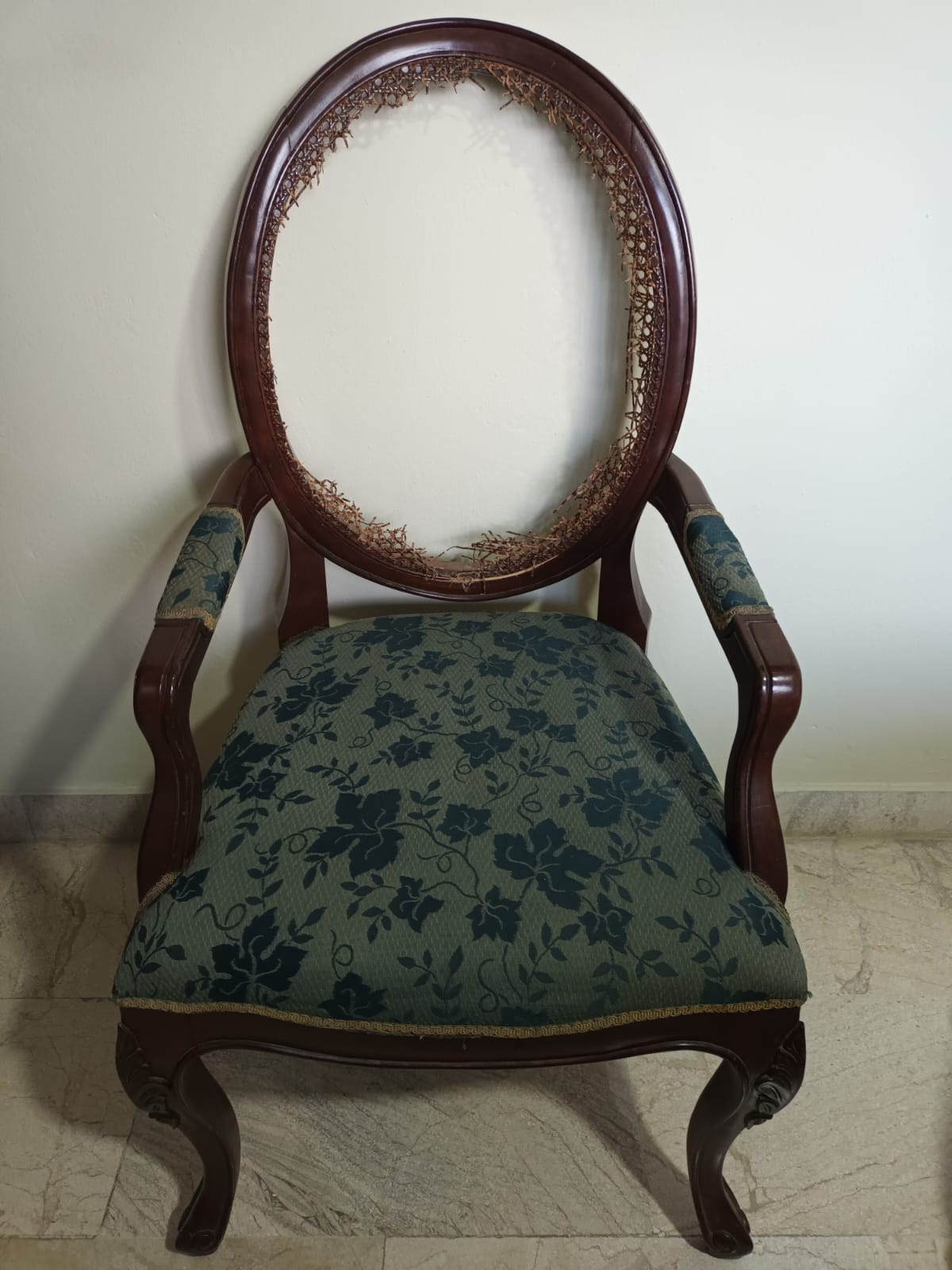 muebles y colchones - Butaca de Caoba