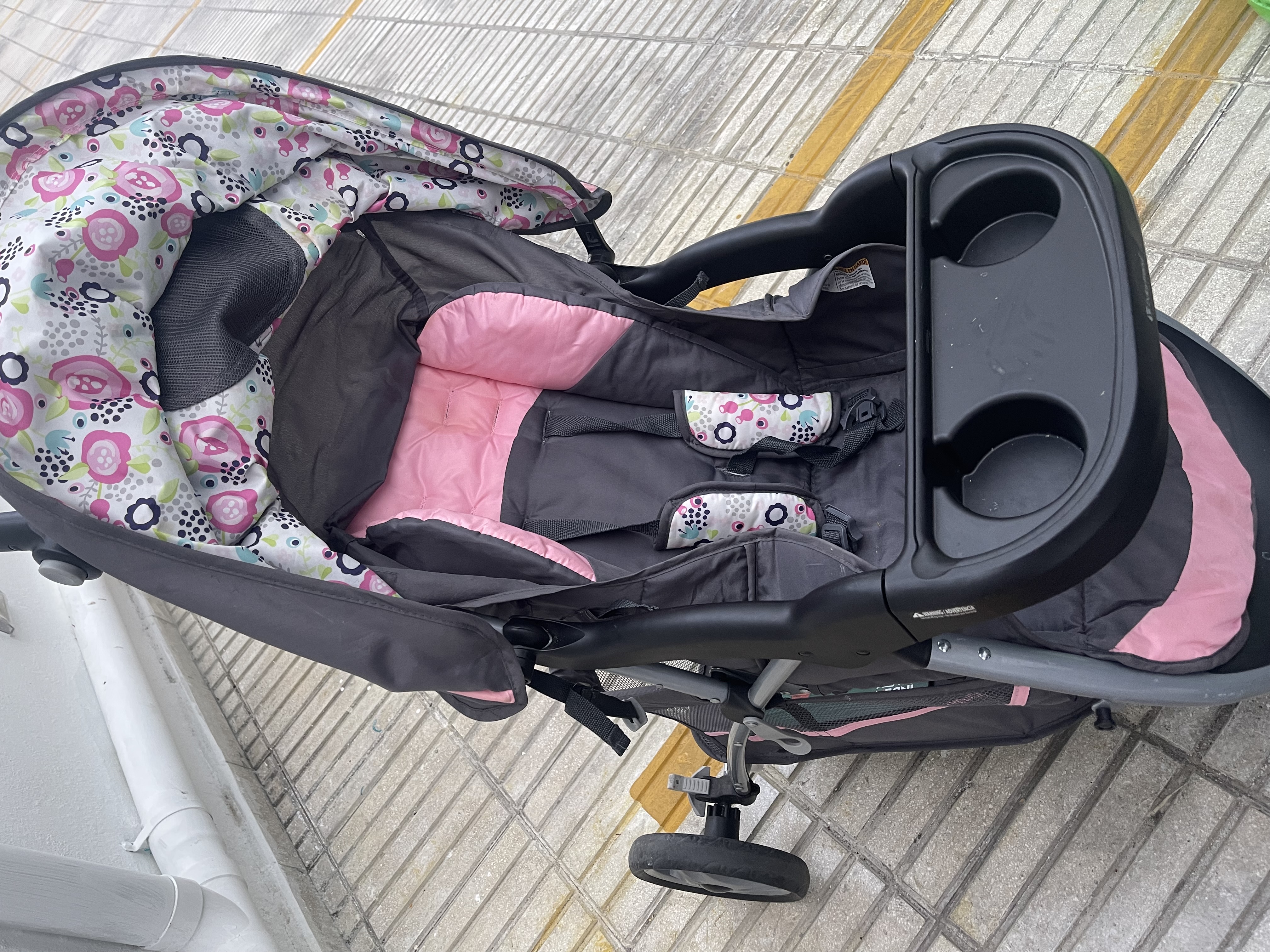 coches y sillas - Se vende coche con car seat bebé  3