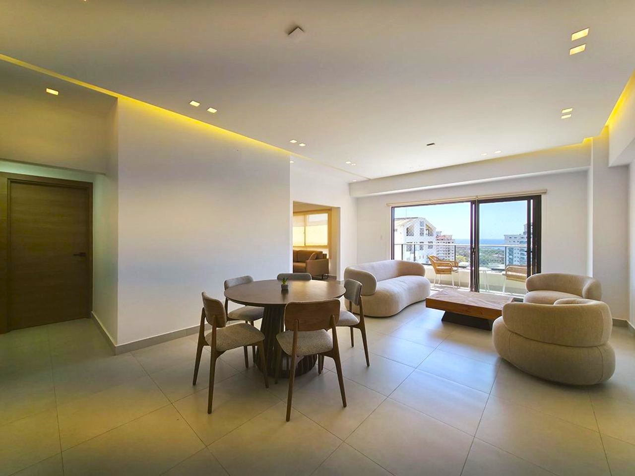 apartamentos - Apartamento amueblado 3 hab. 3.5 b. vista al mar 0