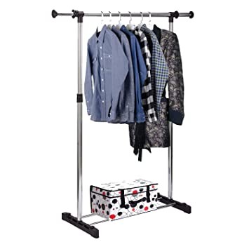 decoración y accesorios - Rack Tendedero de ropa Ajustable Liviano Portátil Paca Soporta 30 Kg 66 Libras 1