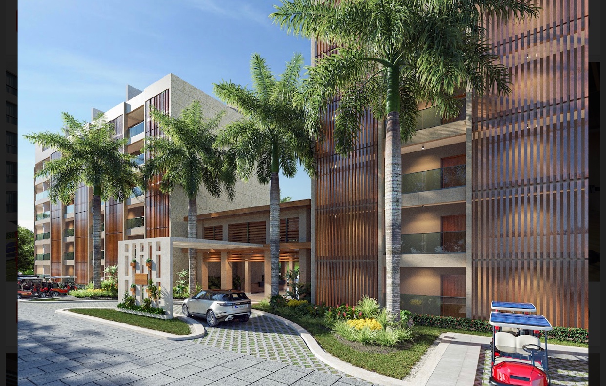 apartamentos - Venta de apartamentos en vista cana con piscina golf residences zona turística 8