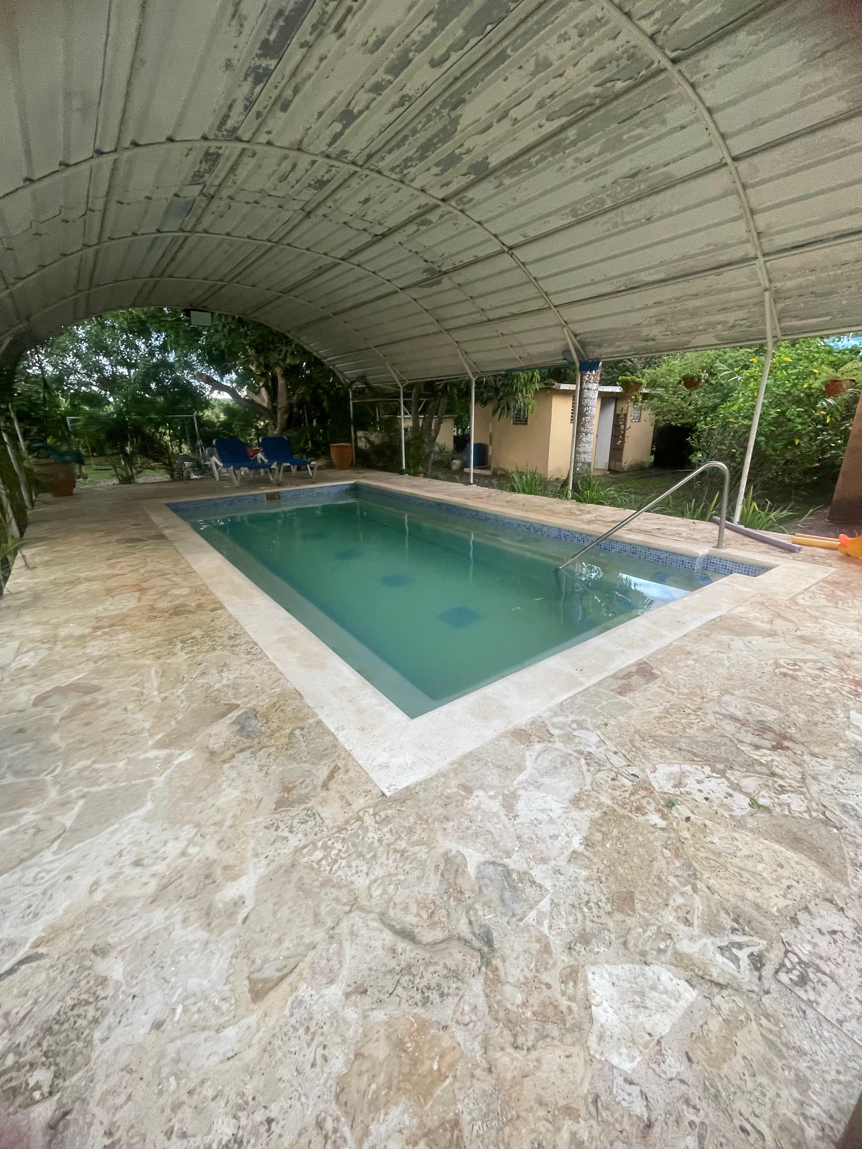 casas vacacionales y villas - Hacienda con piscina para Day-pass  0