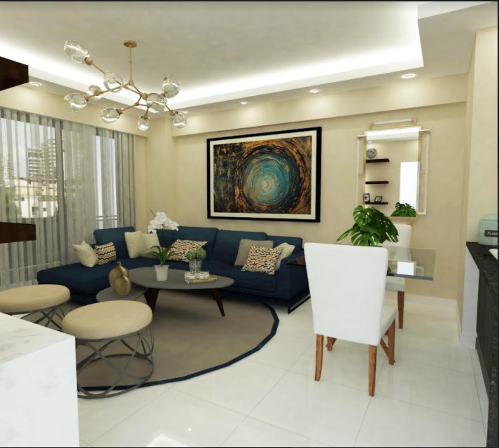 apartamentos - Venta de apartamento de 1hab, en Gazcue 5