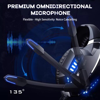 otros electronicos - Auriculares Onikuma K18 con cancelación de ruido, audifono con micrófono Gamer  3