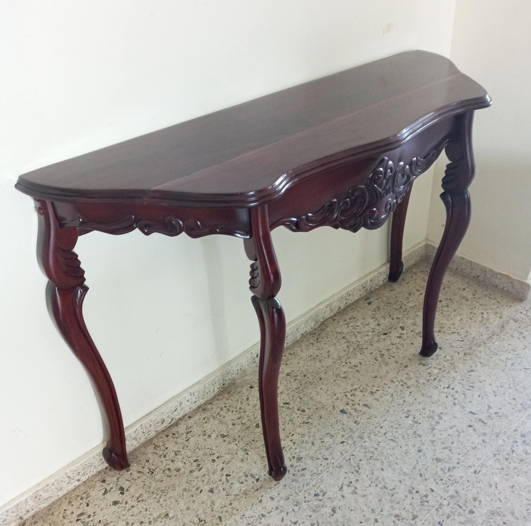 muebles y colchones - Repisa en Caoba  1