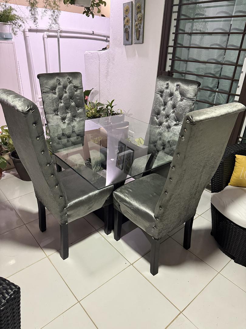 muebles y colchones - Juego de comedor  8