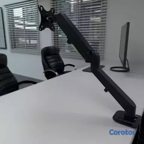 impresoras y scanners - SOPORTE KLIPX CON MECANISMO PARA MONITOR 17-27" NEGRO BRACKET SLIM CARGA 6.5KGS  3