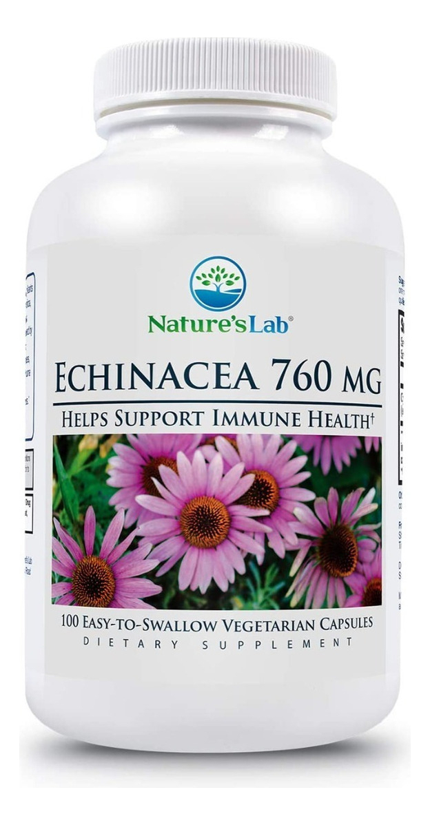 Salud y Equipamiento Médico - Equinacea 760  Mg Natures Lab 0