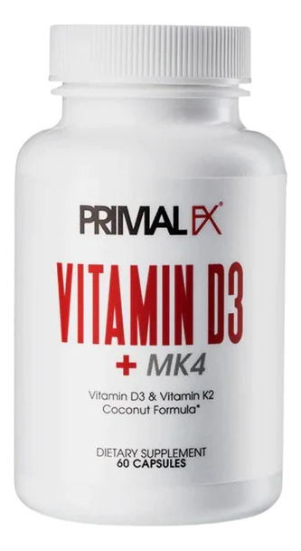 Salud y Equipamiento Médico - Primalfx Vitamina D3 + Mk4 1000 0