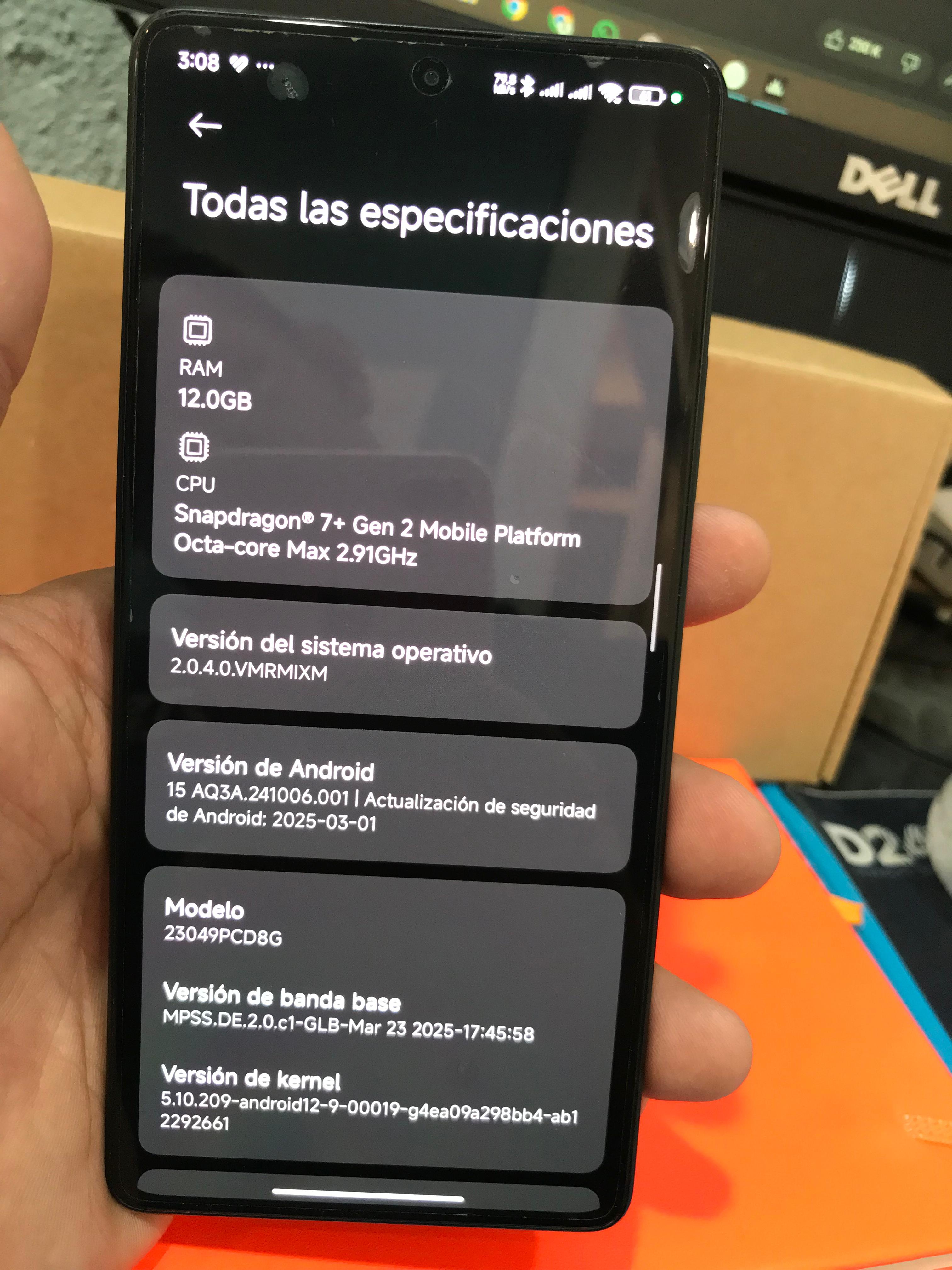 celulares y tabletas - Xiaomi Poco F5 5G Dual Sim 12 Gb Ram + 256 GB Storage Global Version 6.67" 120Hz 7