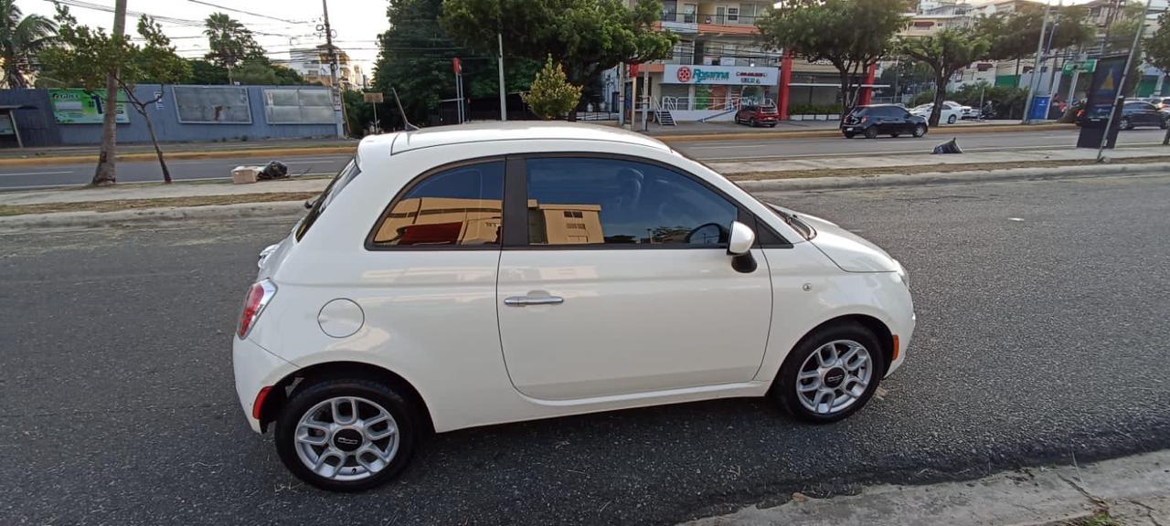 carros - Fiat 500 Blanco Excelentes Condiciones 2