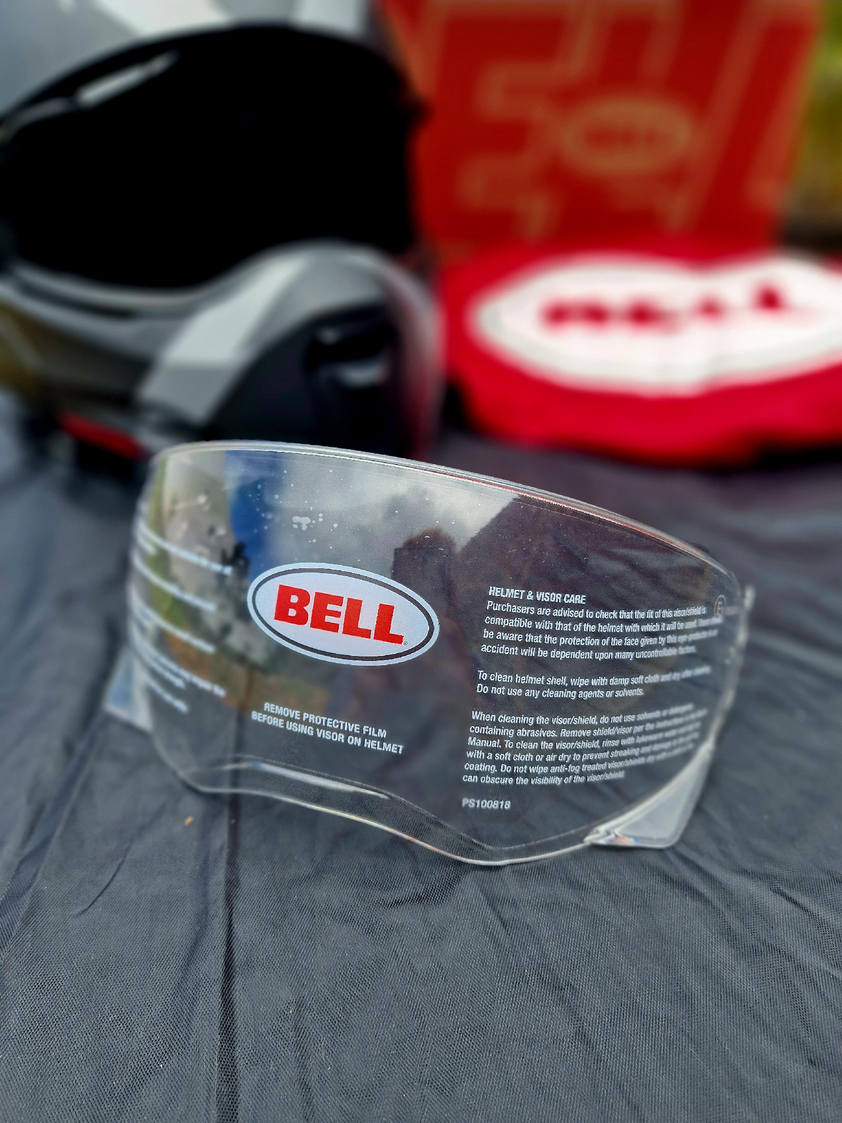 accesorios para vehiculos - Casco de Motocicleta Bell Broozer Helmet USA nuevo 6