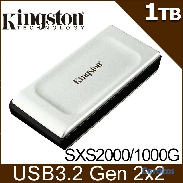 computadoras y laptops - DISCO EXTERNO SOLIDO KINGSTON 1TB (SSD) PORTÁTIL, USB-C,  TAMAÑO DE BOLSILLO 1