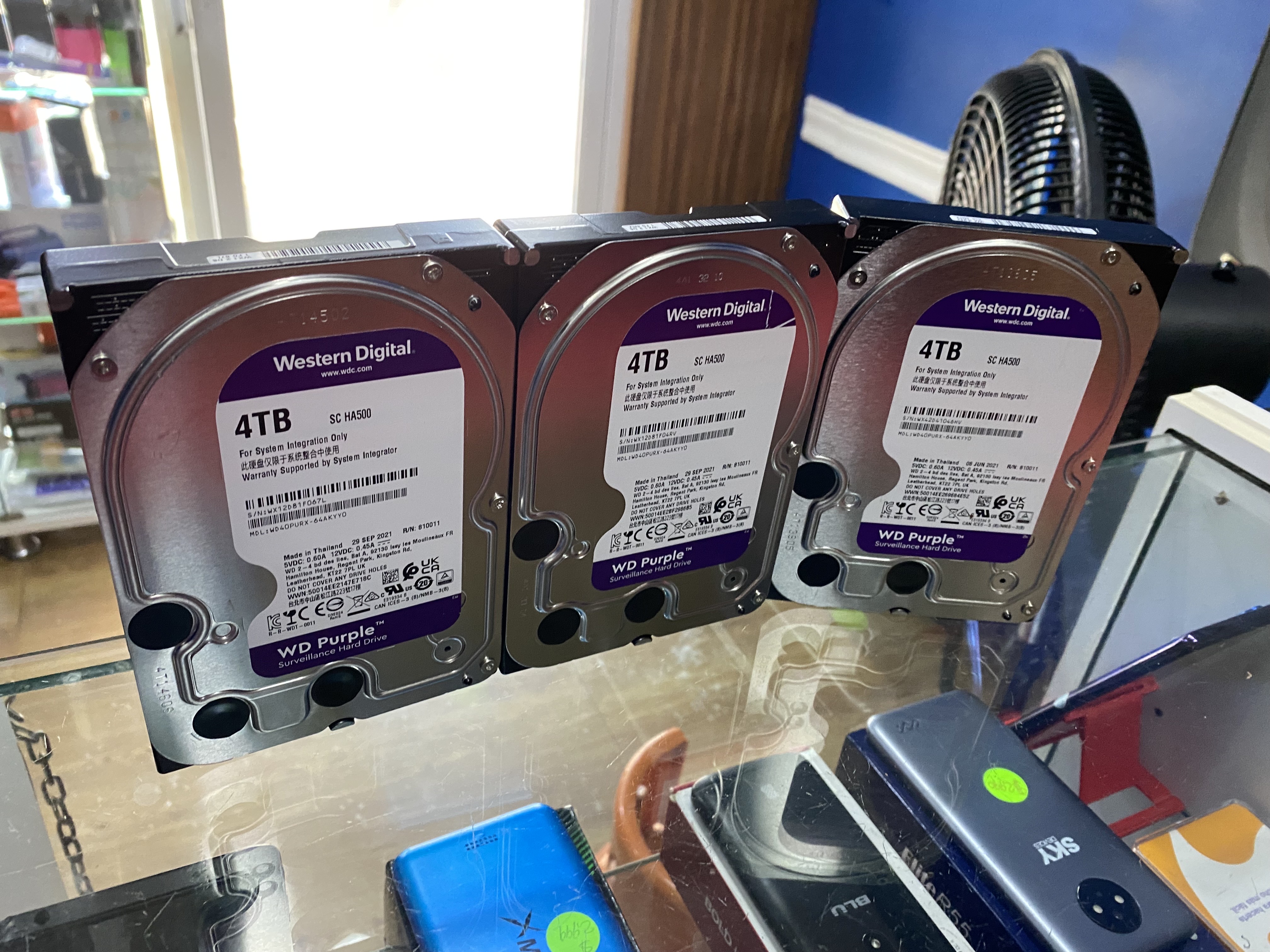 accesorios para electronica - disco duro purpura sata HDD 2,3,4,8,10,14TB  1