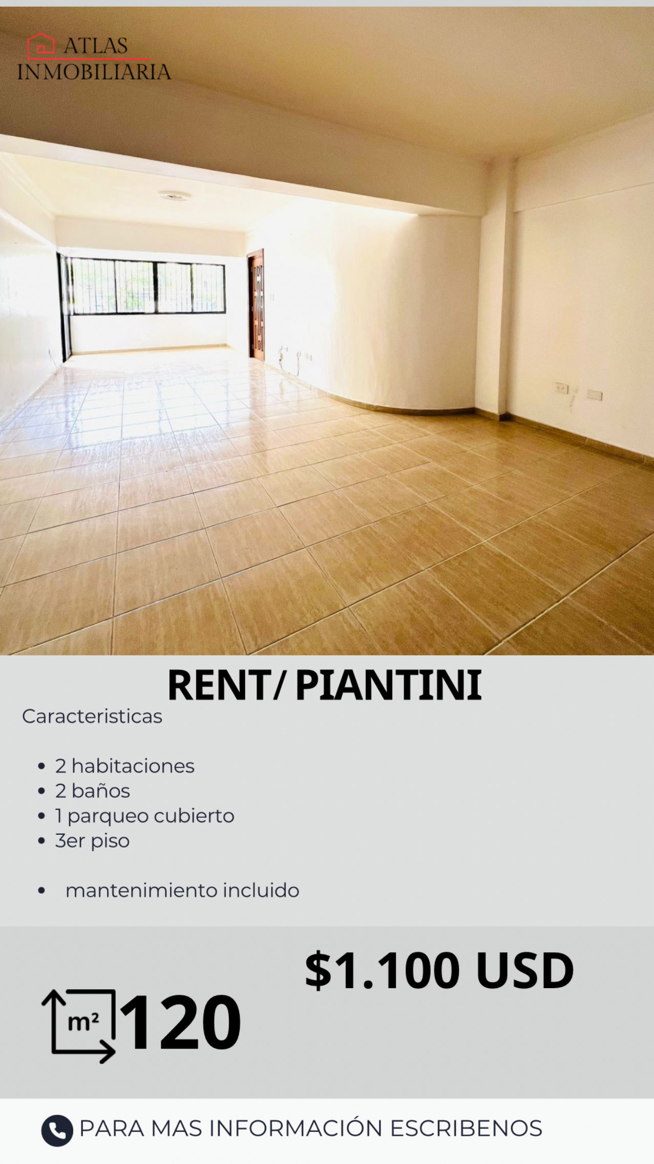 apartamentos - alquiló hermoso apartamento en Naco. 0