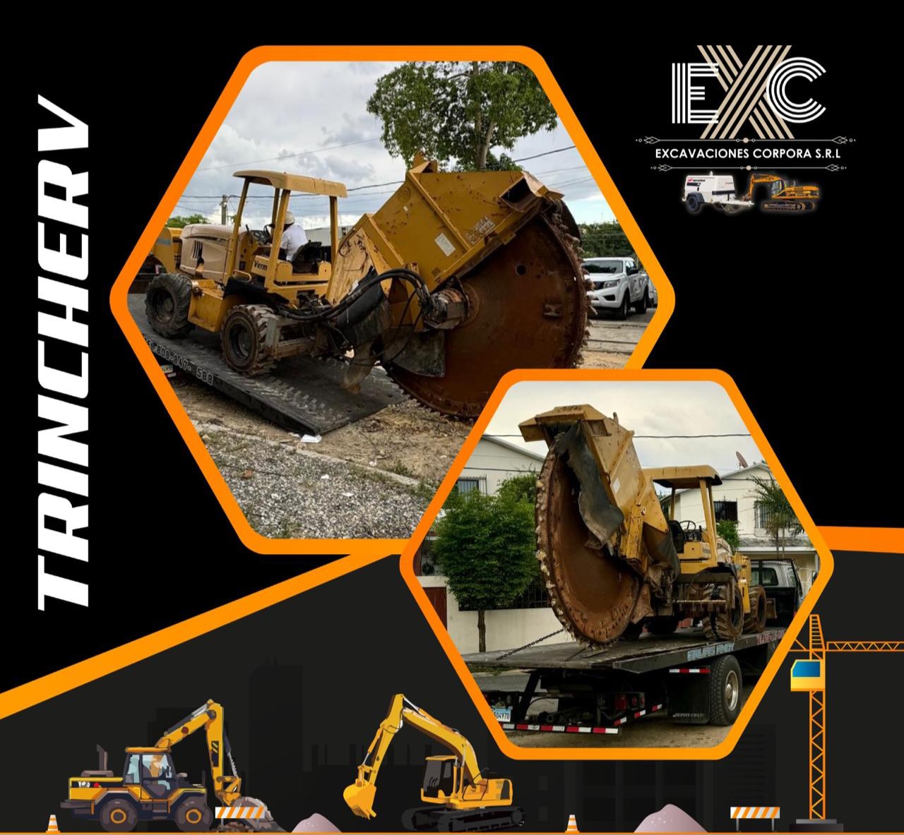 construccion e industrial - Alquiler de Maquinaria Pesada y Excavaciones  1