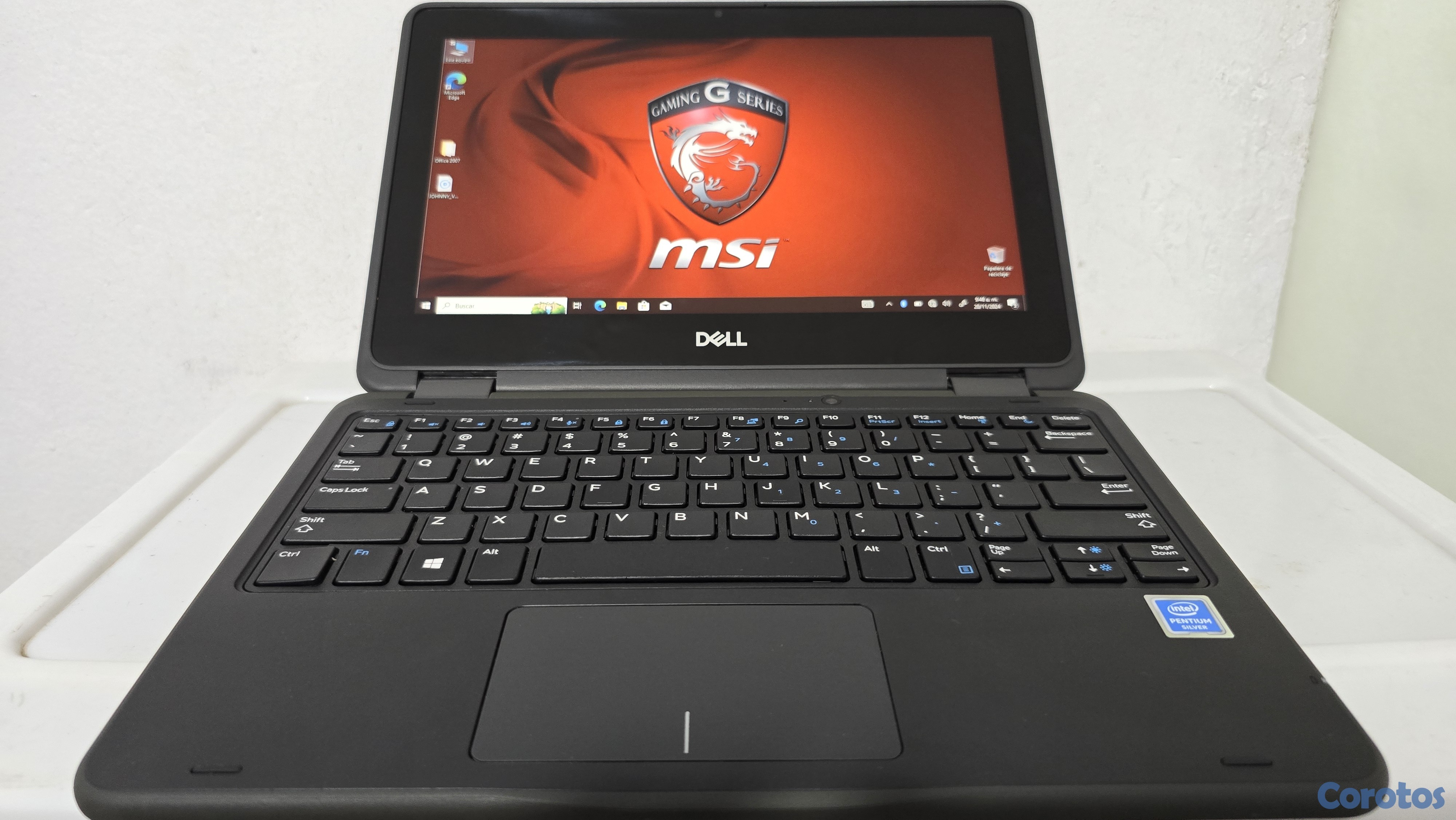 computadoras y laptops - Dell Touch 2 en 1 13.3 Pulg intel 10th Gen Ram 8gb ddr4 Disco 128gb SSD WIFI 1