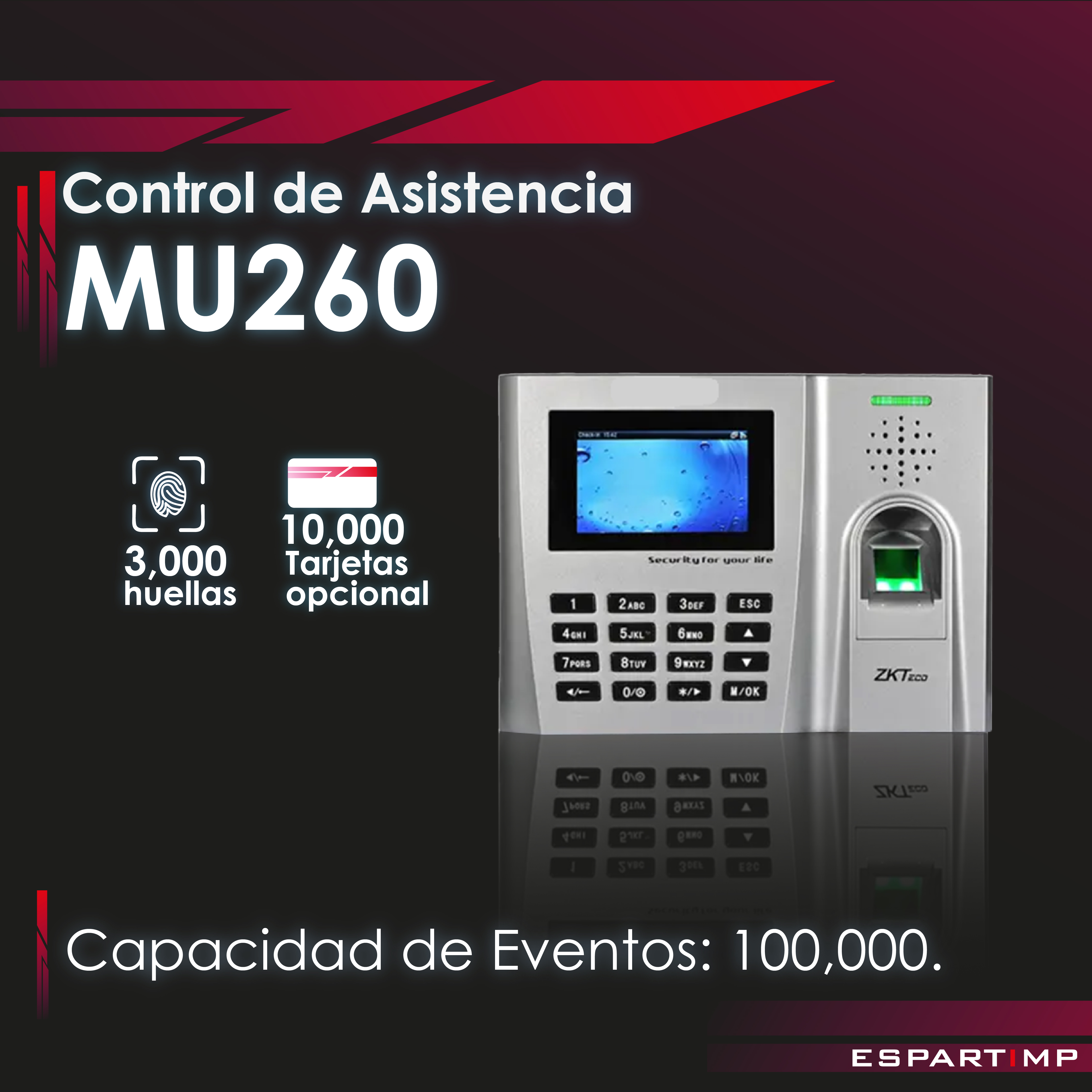 equipos profesionales - Controles de acceso y asistencia en RD 1