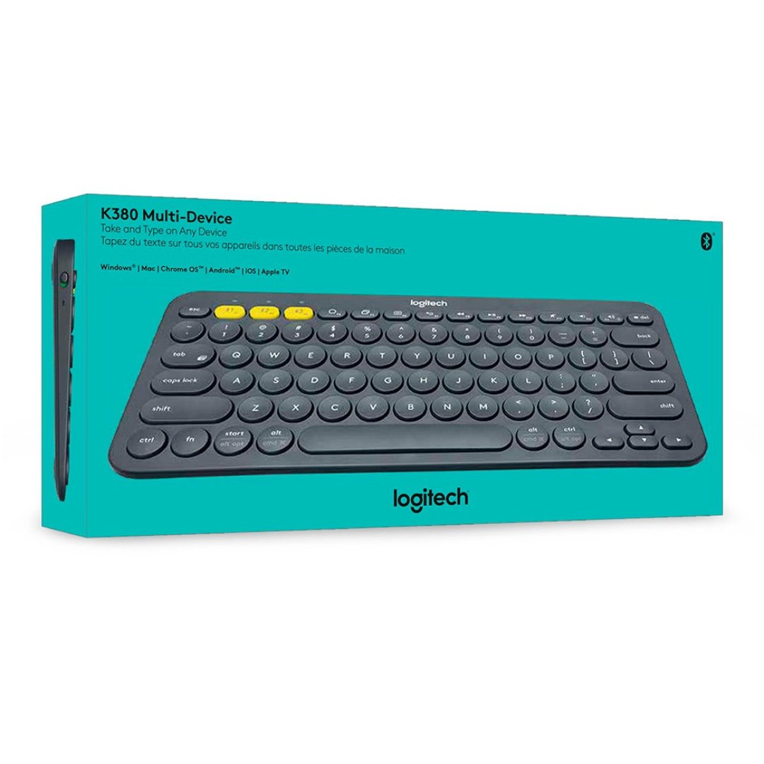 computadoras y laptops - TECLADO LOGITECH MULTI-DISPOSITIVO K380 , BLUETOOTH CLASSIC 3.0, RADIO DE ACCION 2
