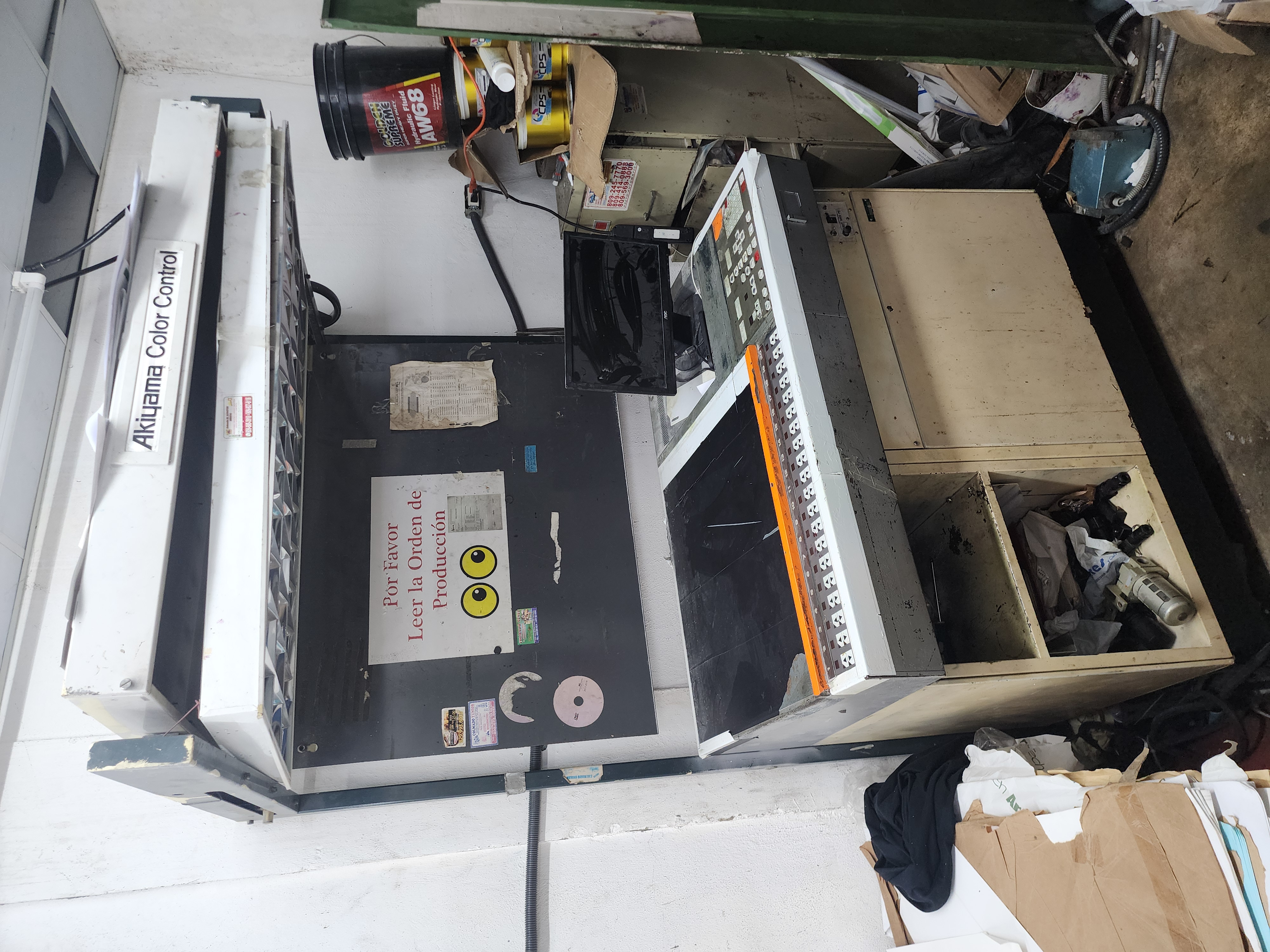 equipos profesionales - Maquina de imprenta impresión  offset akiyama Bestech 28 3