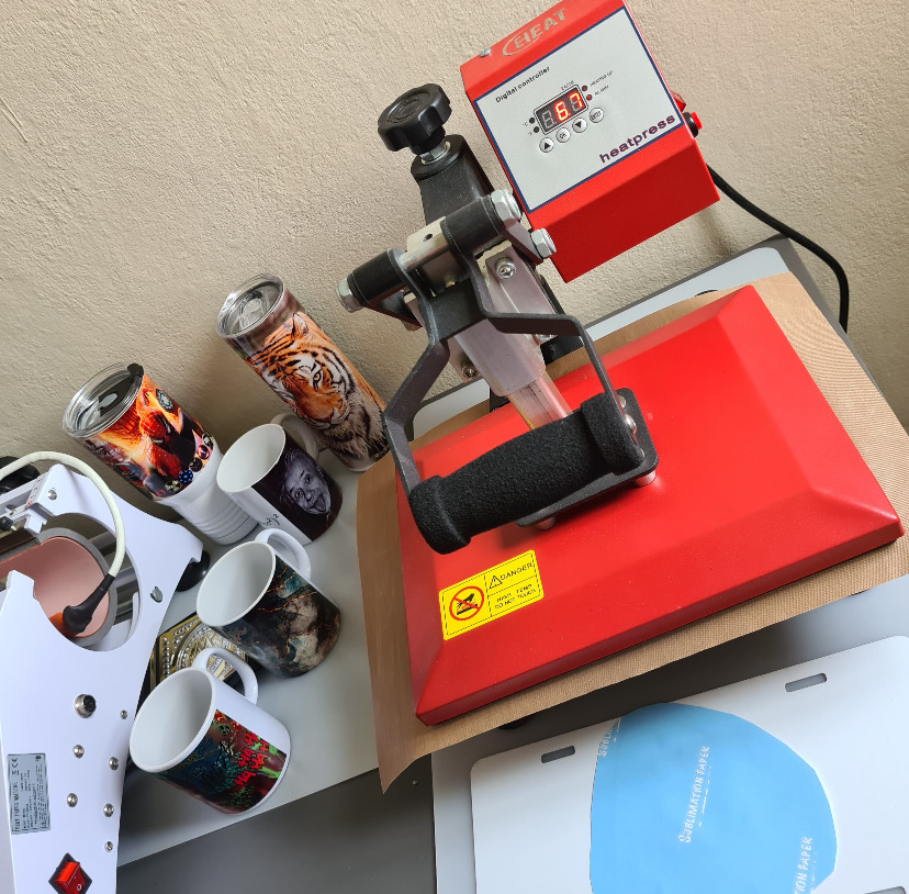 otros electronicos - VENDO MÁQUINAS DE SUBLIMACIÓN  1