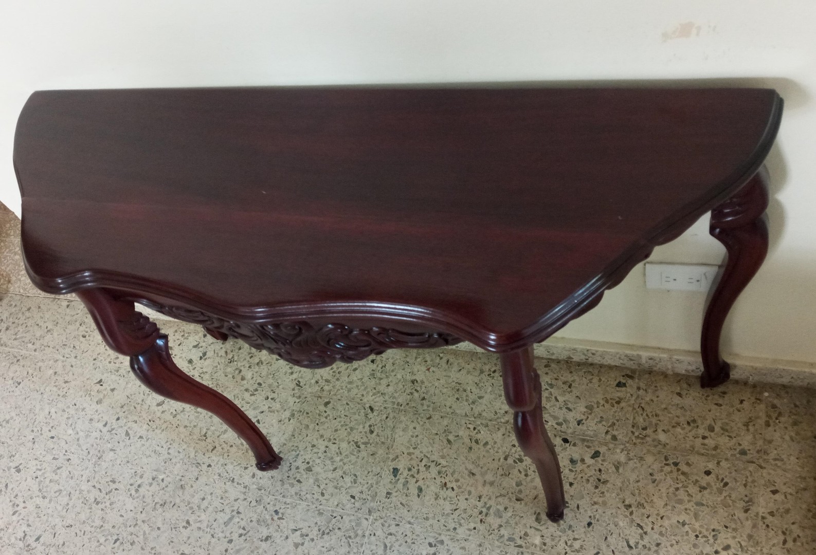 muebles y colchones - Repisa en Caoba  2