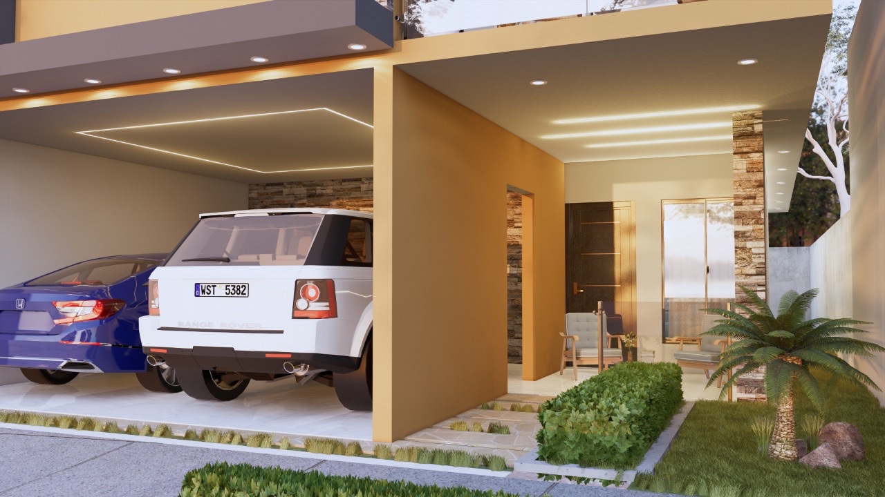 casas - Venta de casa con piscina en la autopista de san Isidro reserva con 3000usd 6