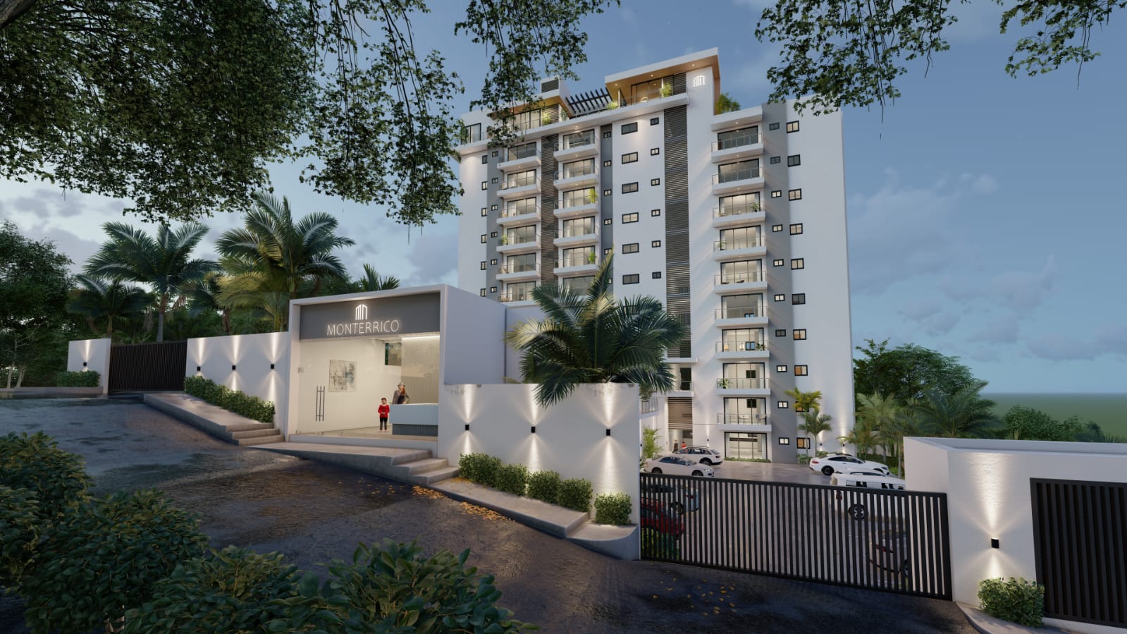 apartamentos - APARTAMENTO EN VENTA, TORRE MONTE RICO, SANTIAGO. 