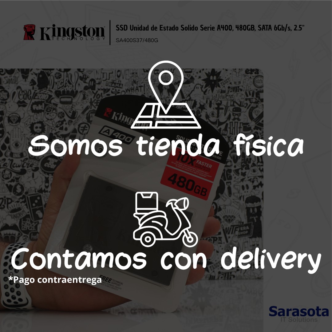accesorios para electronica - Kingston SSD de 480Gb Serie A400 2