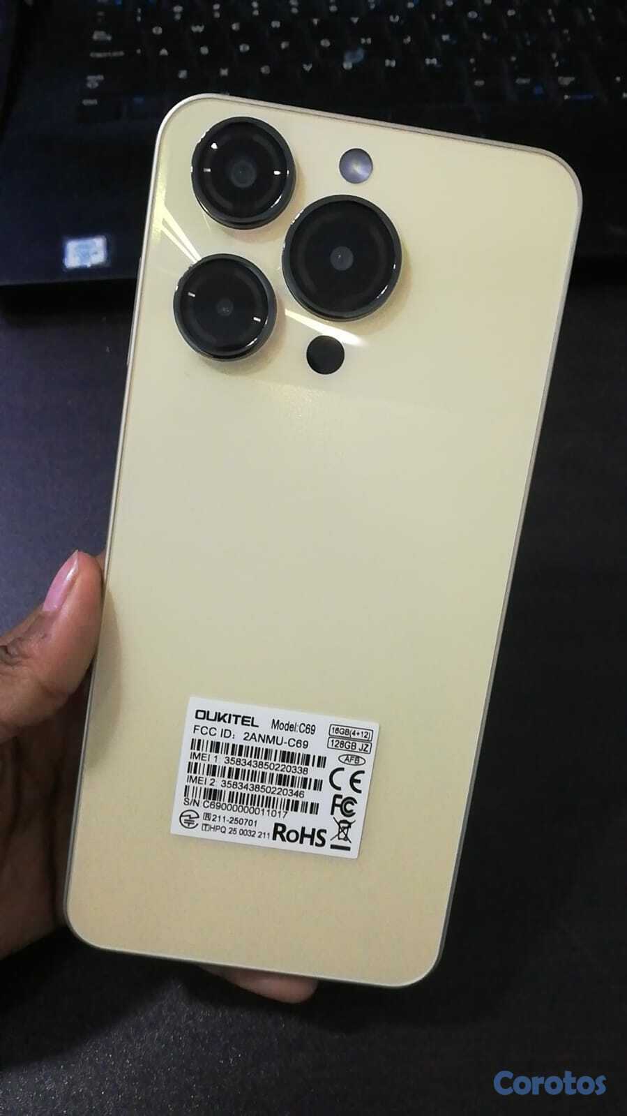 celulares y tabletas - TELÉFONO OUKITEL C69 nuevo, rápido y económico  3