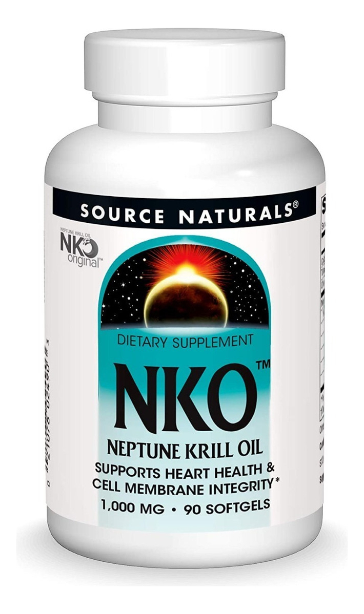 Salud y Equipamiento Médico - Aceite Krill 90cap Source Natural