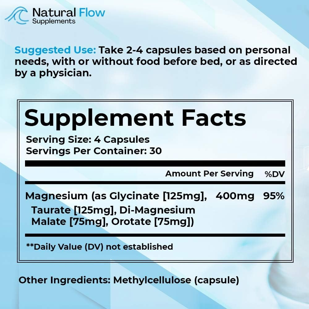 Salud y Equipamiento Médico - Complejo Magnesio Natural Flow 1