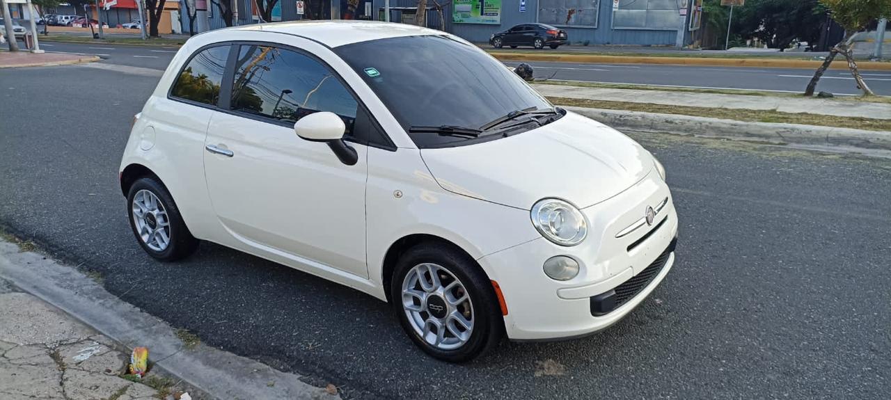 carros - Fiat 500 Blanco Excelentes Condiciones 3