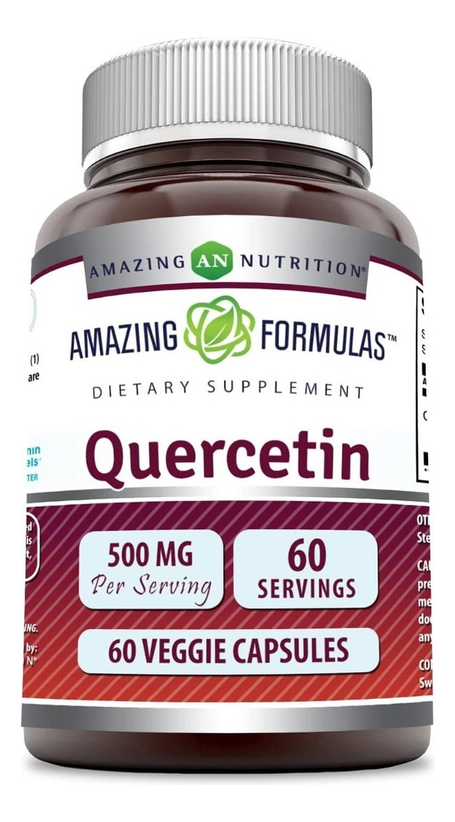 Salud y Equipamiento Médico - Quercetina 500mg 60caps Amazing - - Unidad A $2798 0